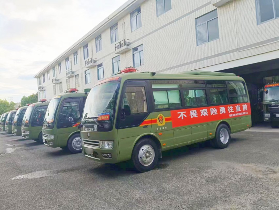 立博专用车森林消防车辆专项巡检行动中，全力筑牢森林“防火墙”！